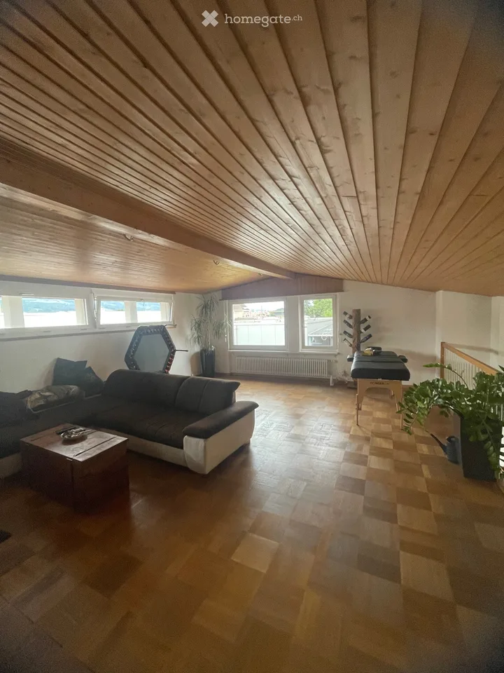 Appartement charmant de 4,5 pièces avec cheminée à Baldegg