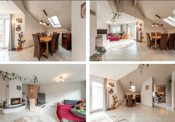 Appartement-maisonnette spacieux de 6,5 pièces dans un quartier calme à Bremgarten AG