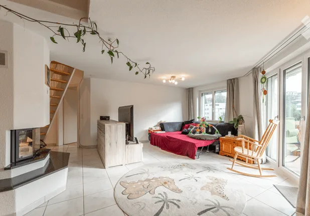 Grosszügige 6.5-Zimmer-Maisonette-Wohnung in ruhiger Lage in Bremgarten AG