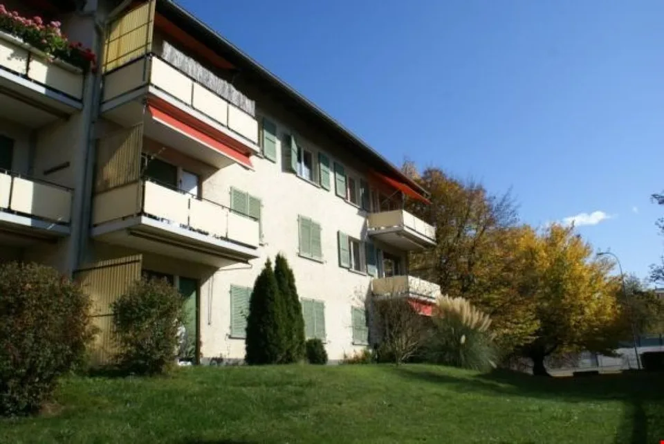4-Zimmerwohnung - Balkon mit Blick aufs Stockhorn