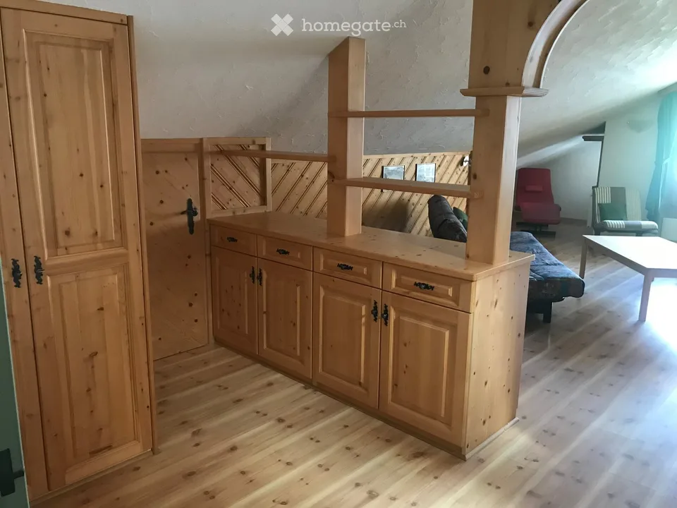 Appartement 2.5 pièces avec vue sur le panorama montagnard de l'Engadine – Votre refuge en Engadine