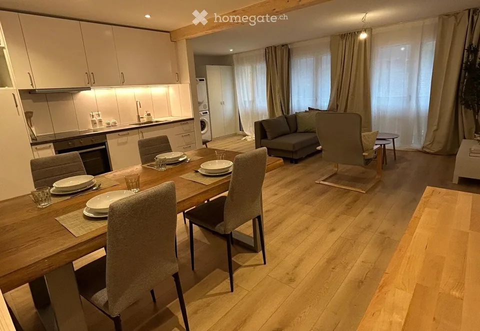 Appartement meublé à Ringgenberg, à louer pour une durée limitée