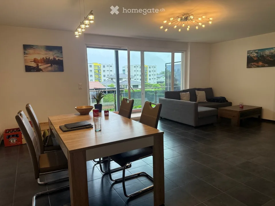 Superbe appartement lumineux de 3.5 pces au cur de Charrat