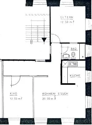 Appartement de 3 pièces rénové et lumineux