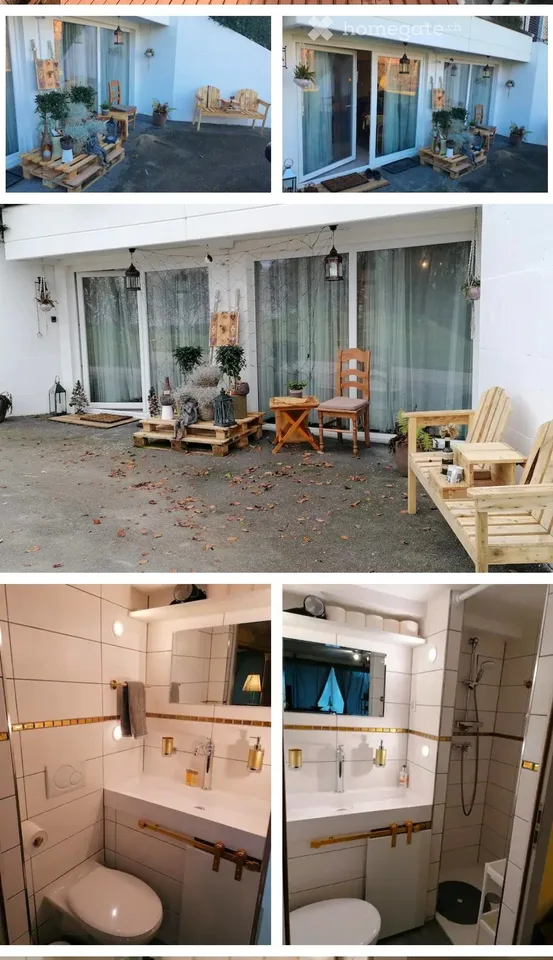 Großes Studio 46 m2, modern, hell, vollständig möbliert