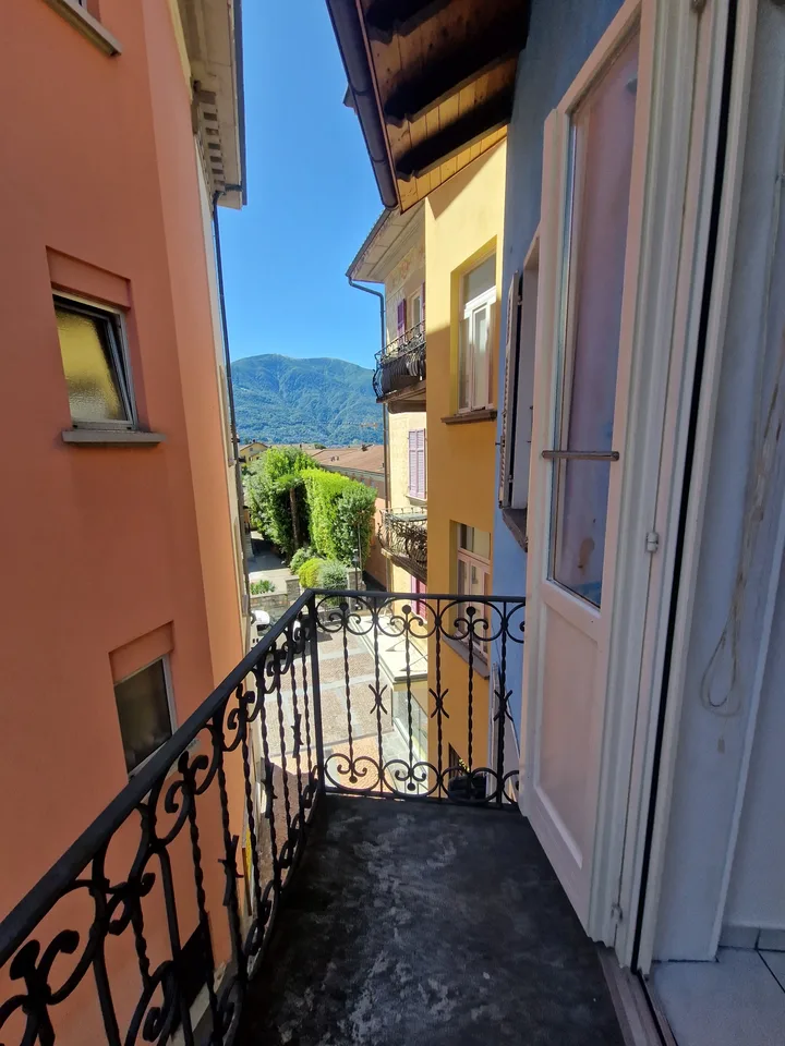 AFFITTASI IN CENTRO AD ASCONA -  grazioso appartamento di 3 locali con balcone