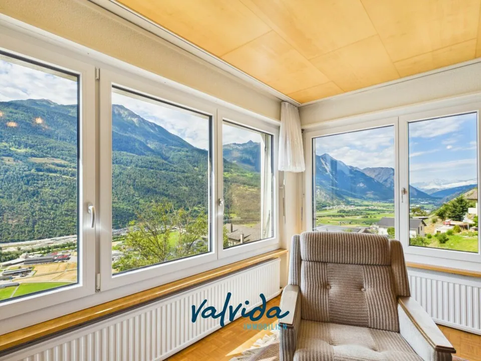 Zona residenziale soleggiata con vista spettacolare - Casa unifamiliare a Hohtenn