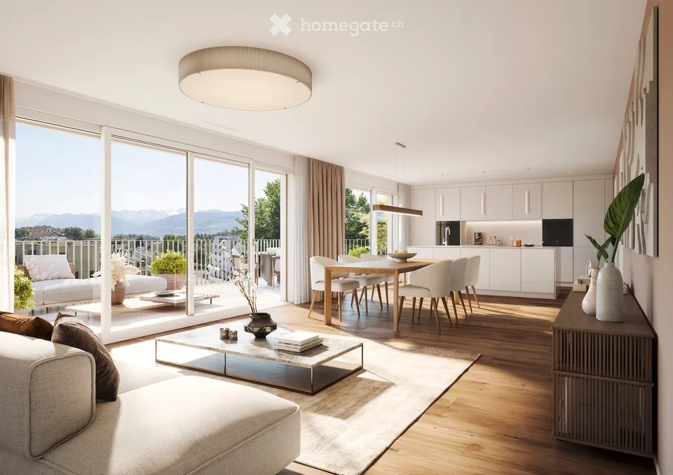 Grosszügige 5.5-Zimmer-Wohnung am Sonnenhang in Hombrechtikon