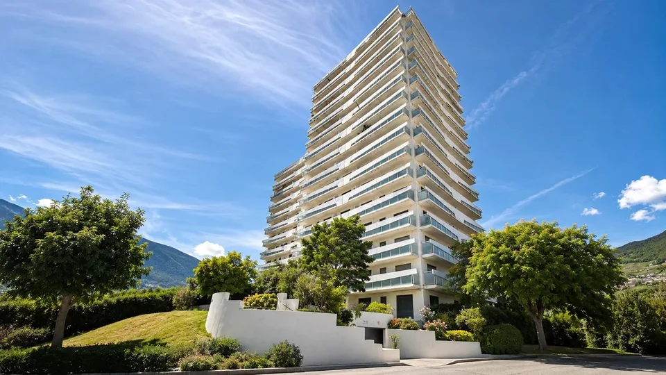 Appartement de 4,5 pièces au 10e étage avec vue panoramique