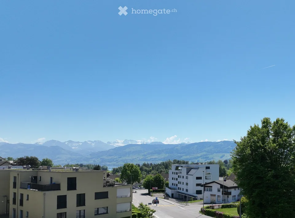 Moderne grosszügige Gartenwohnun in Hombrechtikon