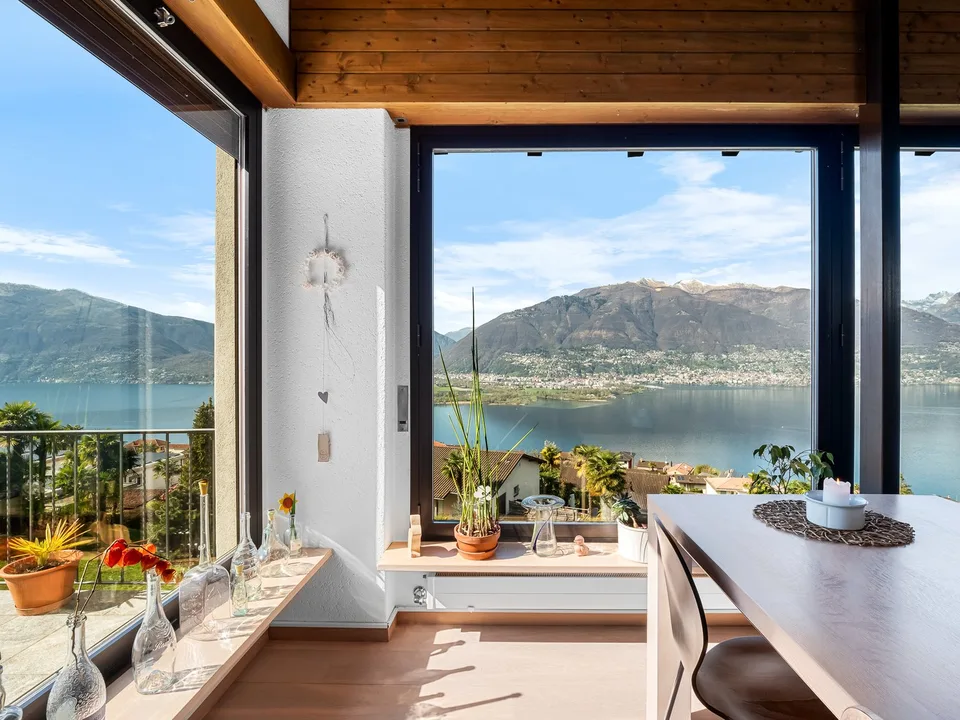 Exklusiver Wohntraum auf 2'637m2 Baugrundstück mit 180° Blick auf den Lago Maggiore
