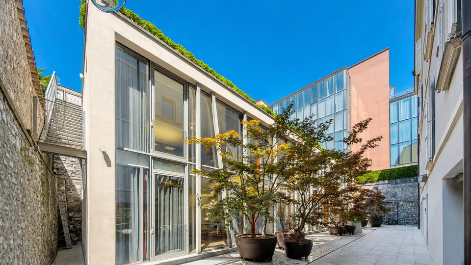 Architettura contemporanea nel centro storico di Lugano