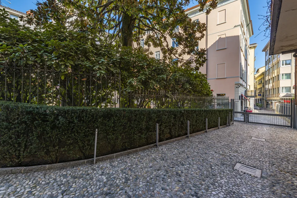 Architettura contemporanea nel centro storico di Lugano