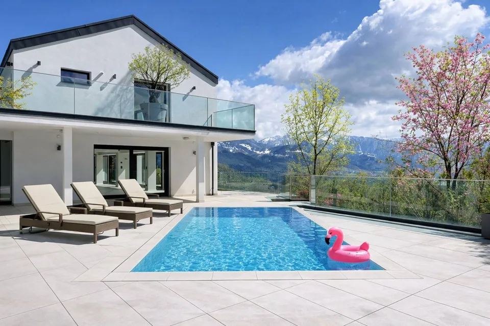 Propriété de 6.5 pièces avec piscine et vue à couper le souffle