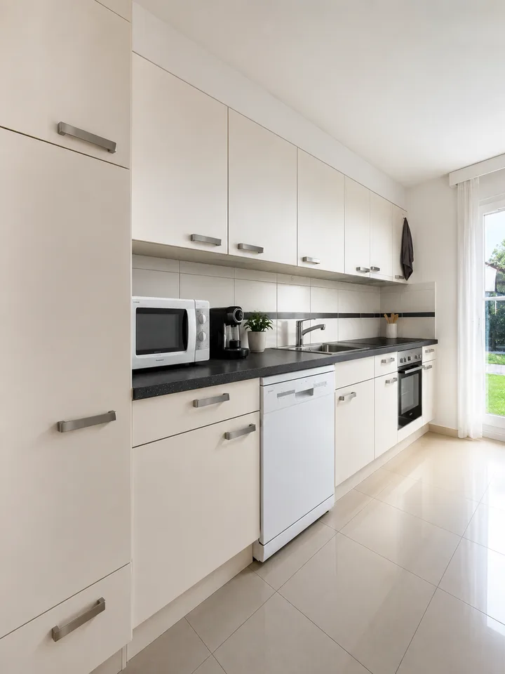 Incantevole appartamento di 3.5 locali con balcone e vista panoramica a Villaraboud