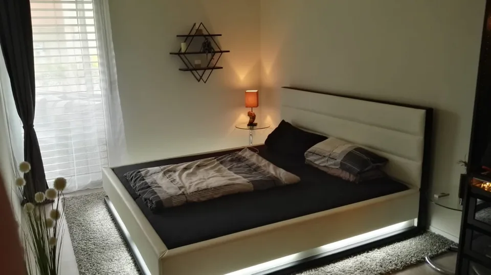 Modern apartment with large balcony