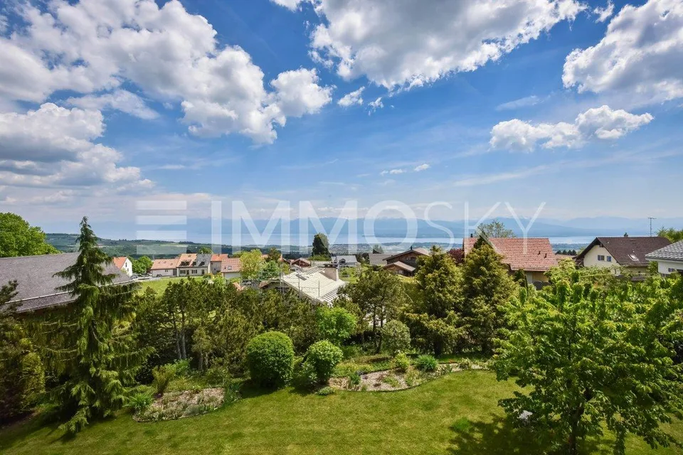 Maison d'exception avec vue et tranquillité au coeur d'Arzier