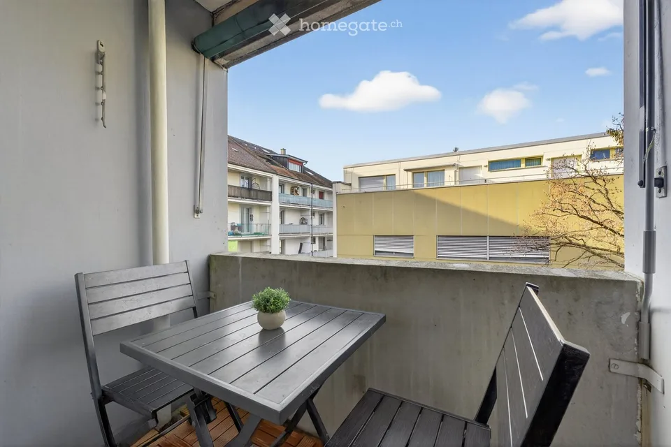 Möbliertes 1.5-Zi. Ap. 4 Pers. (35 m²) mit Balkon  Basel