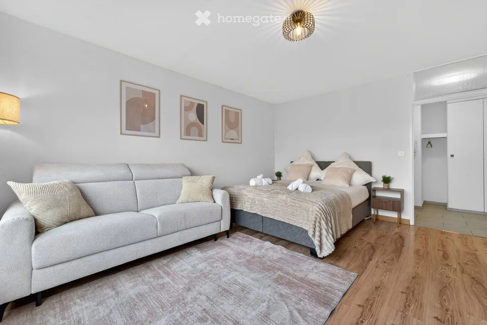 Möbliertes 1.5-Zi. Ap. 4 Pers. (35 m²) mit Balkon  Basel