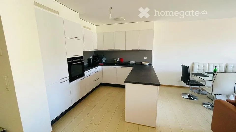 Appartement mit großer Terrasse und Seeblick