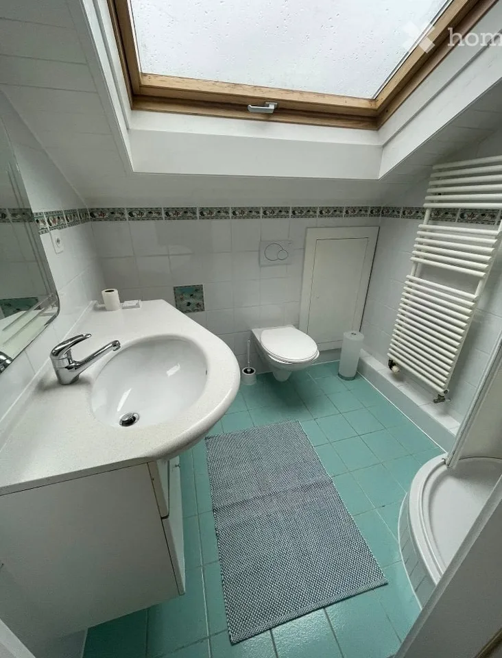 Grande chambre avec salle-de-bains privative à Versoix