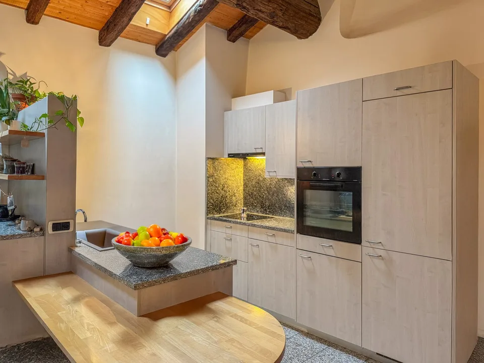 Appartement im letzten Stock im historischen Zentrum von Mendrisio