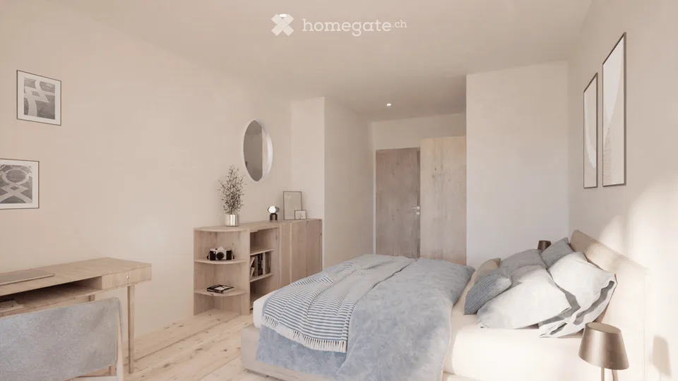 Appartamento esclusivo 4.5 locali in posizione soleggiata con vista mozzafiato sulle montagne – Davos Monstein