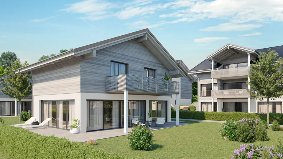 Neubau Einfamilienhaus mit Bergpanoramablick in Amsoldingen