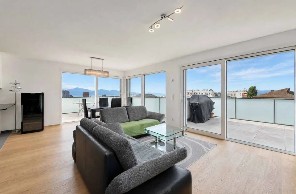 Appartement en attique avec vue panoramique