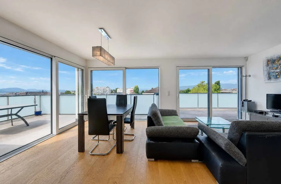 Appartement en attique avec vue panoramique
