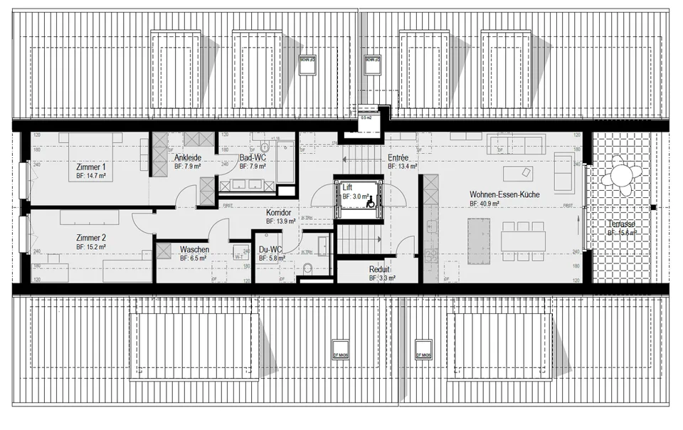Assicurati l'ultimo appartamento - appartamento di nuova costruzione 3.5 locali 2° piano in una zona tranquilla di Madetswil