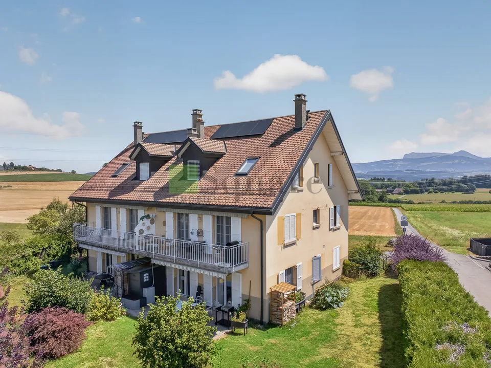 Magnifique appartement en duplex de 5.5 pièces avec vue dégagée