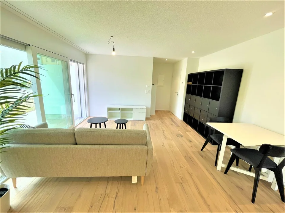 Appartamento moderno 2 locali con balcone a Brunegg