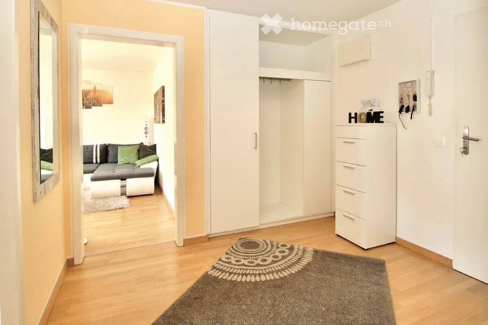 Gemütliche helle 3.5-Zimmer-Wohnung mit Balkon in Mellingen – ab sofort verfügbar