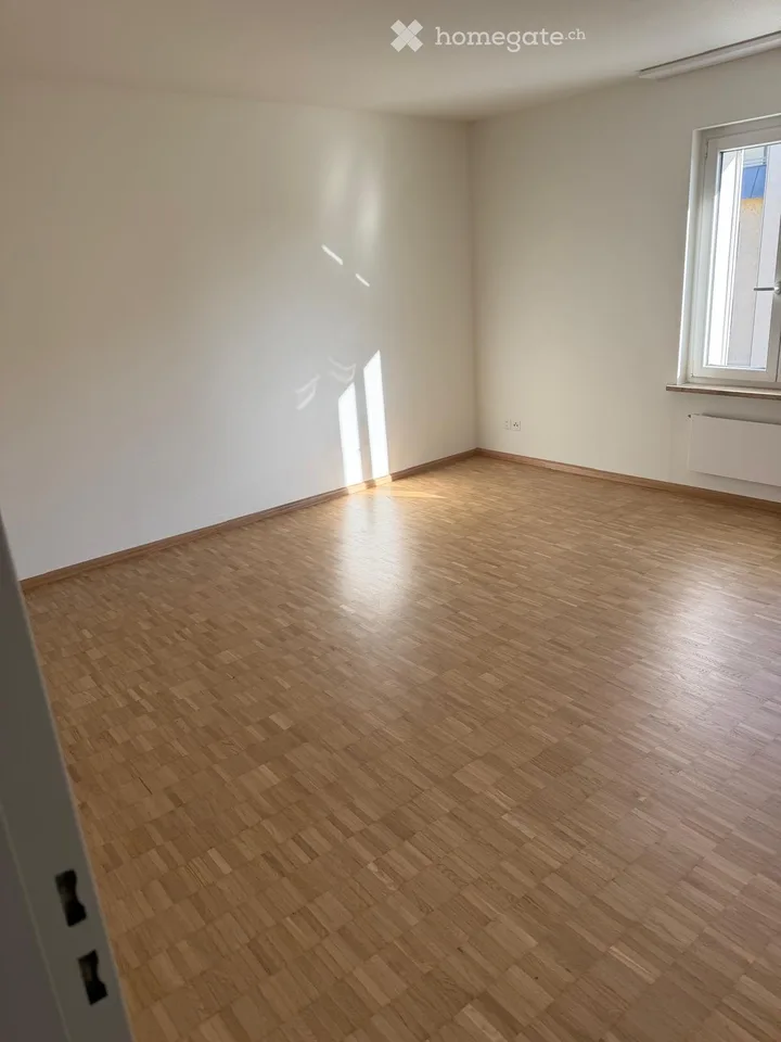 Appartamento moderno di 3 camere con balcone sulla strada principale a Birsfelden
