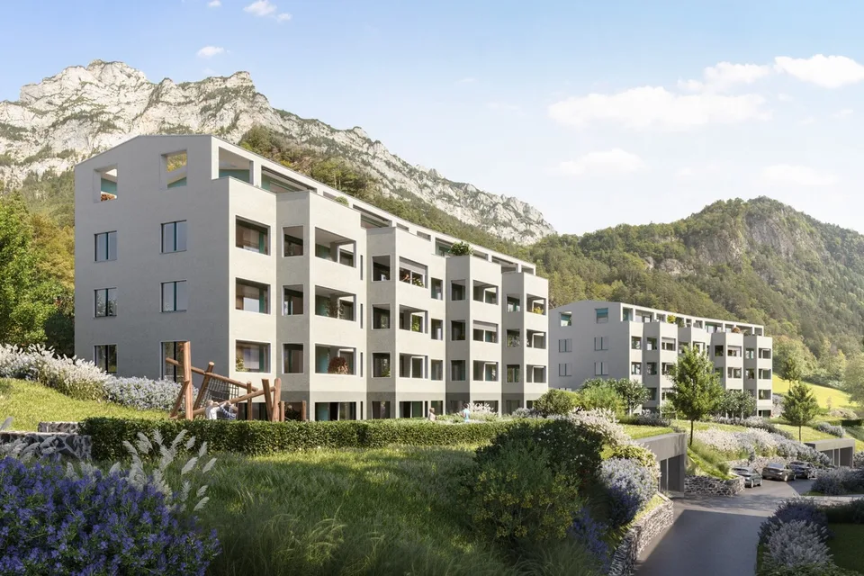 Appartement moderne 4.5 pièces avec vue sur la montagne à Erstfeld