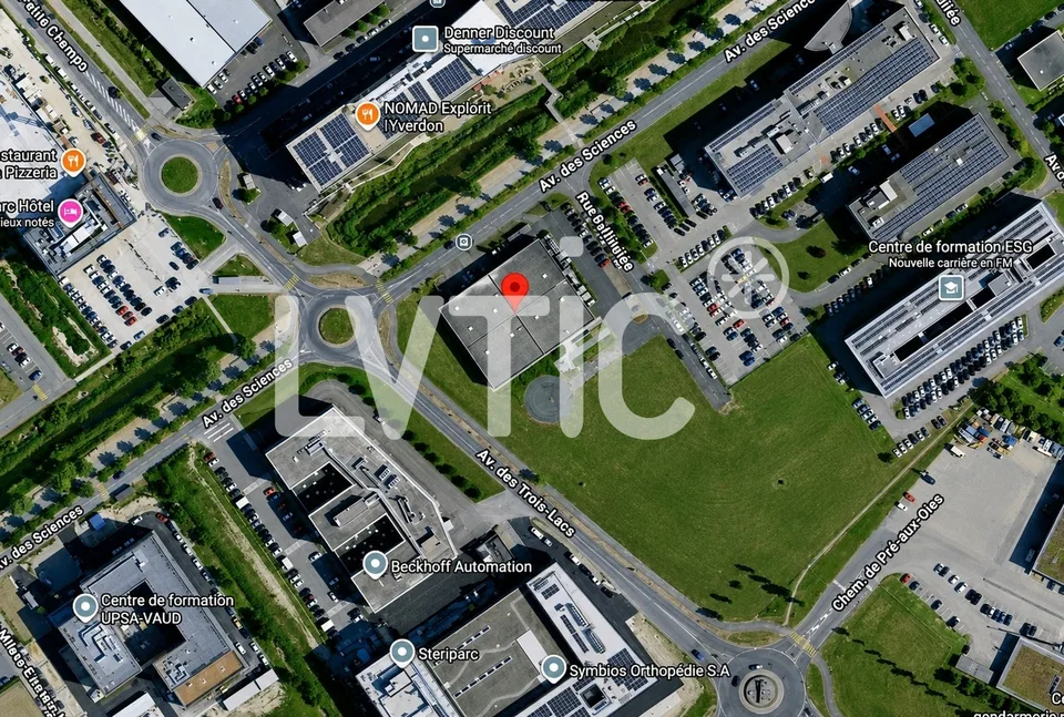 Industriegebäude auf einem 17'000 m2 großen Grundstück in Yverdon zum Verkauf