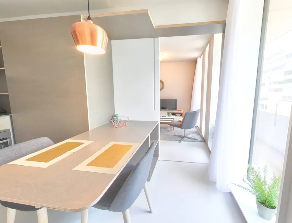 Furnished Premium studio with parking space available - Nyon