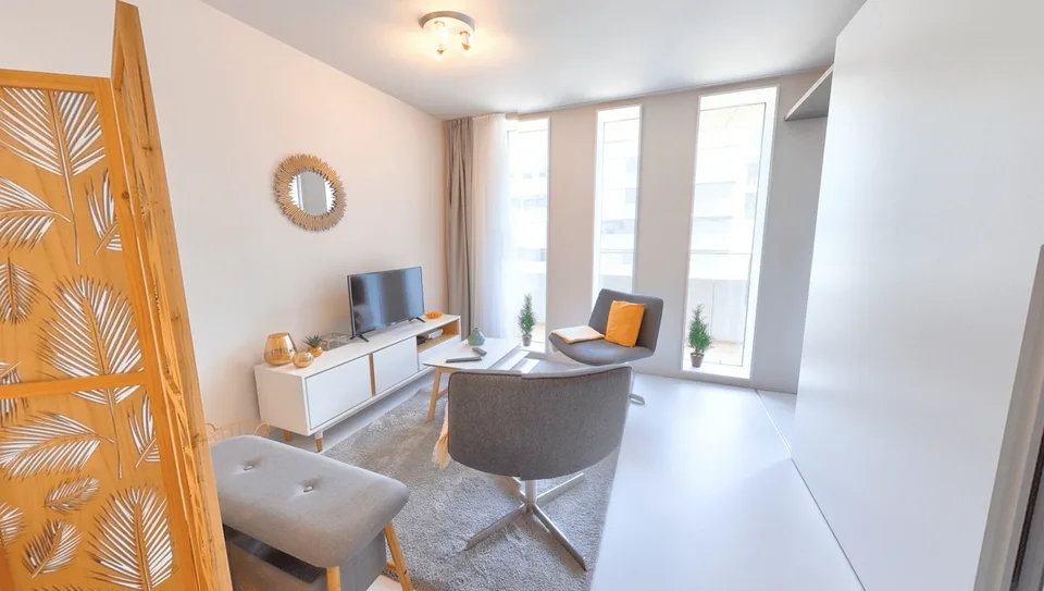 Furnished Premium studio with parking space available - Nyon