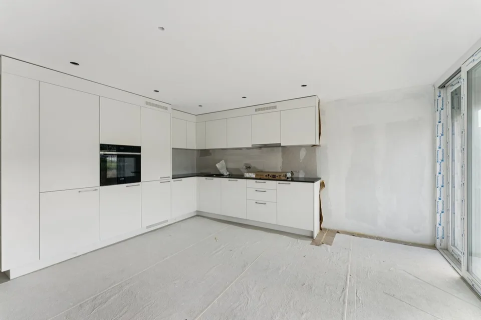 Wohnung mit 4.5 Zimmern, Garten und Terrasse