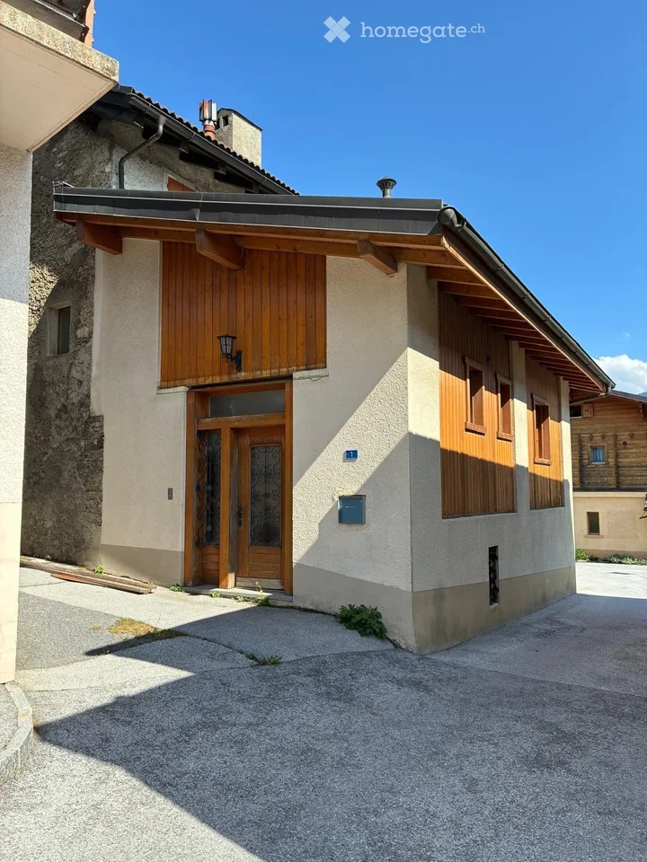 Charming 1.5-room apartment in Chermignon-d'en-Haut