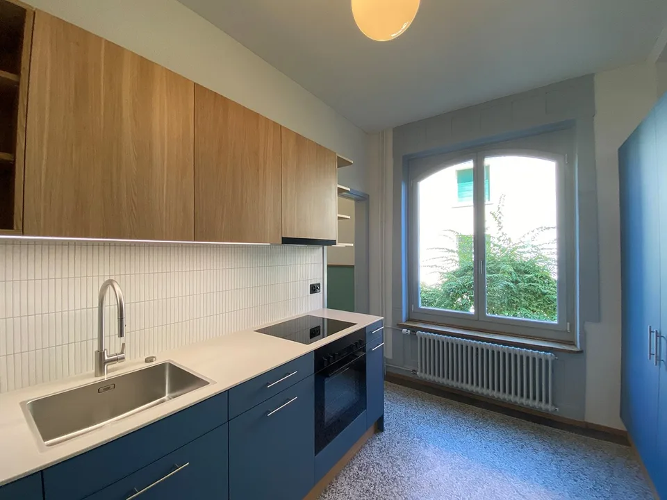 Liebevoll sanierte 3-Zimmer-Wohnung im Parterre in St. Gallen