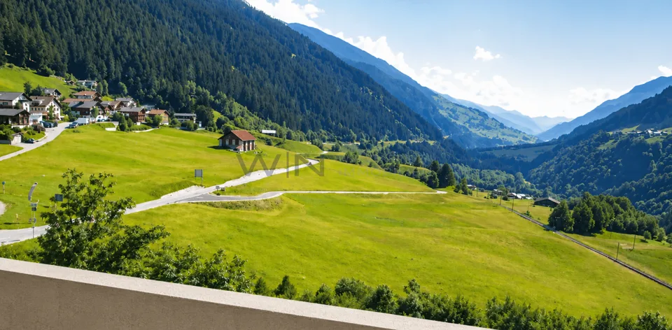 Exklusiver Panoramablick in Graubünden