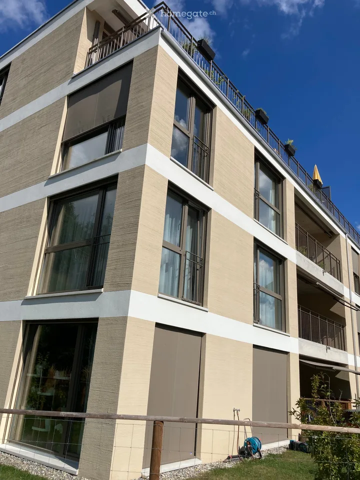 Top moderne 4 1/2-Wohnung am Rheinufer mit Ferienfeeling, 120m2