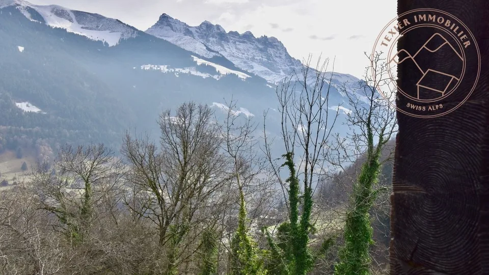 Chalet tipico nella Valle d'Illiez