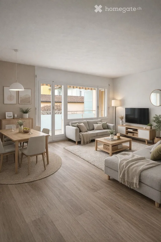 Elegante appartamento 3.5 locali ristrutturato con terrazza