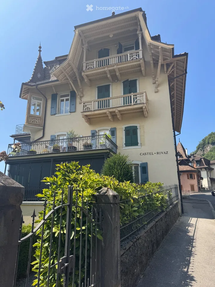 Montreux 2½ pièces de 57 m² avec jardin et vue incroyable