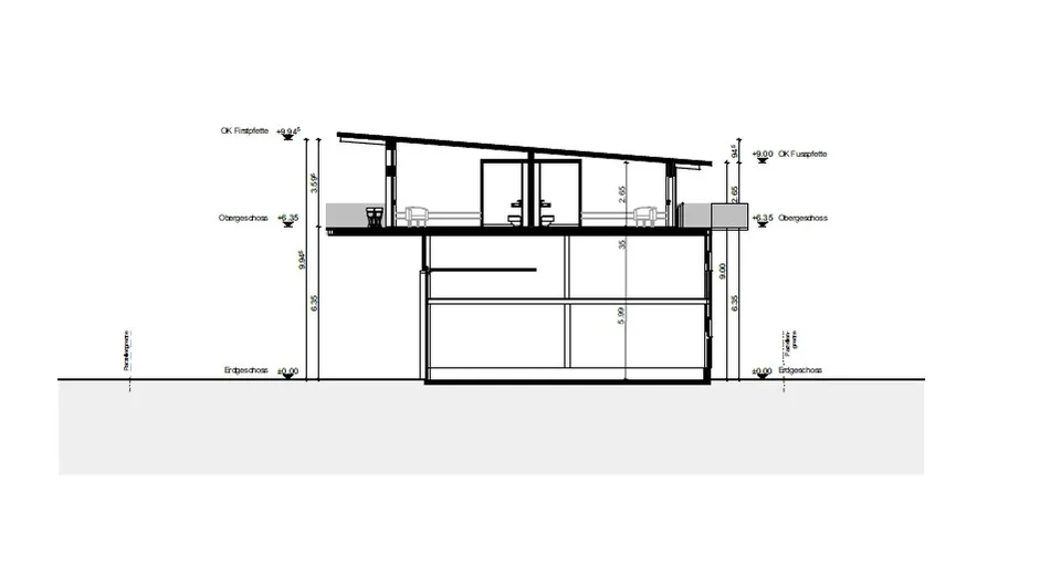Gewerbehallen (mit Büro) mit Parkplatz in Leuk zu vermieten