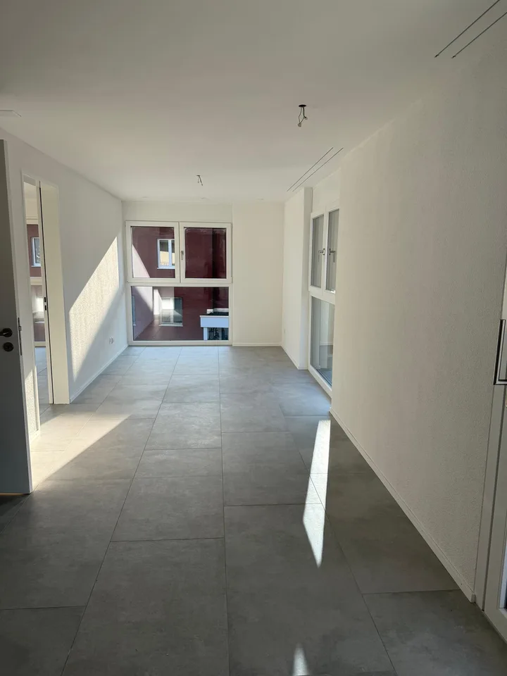 Appartamento moderno 2.5 locali a Reinach con balcone e garage