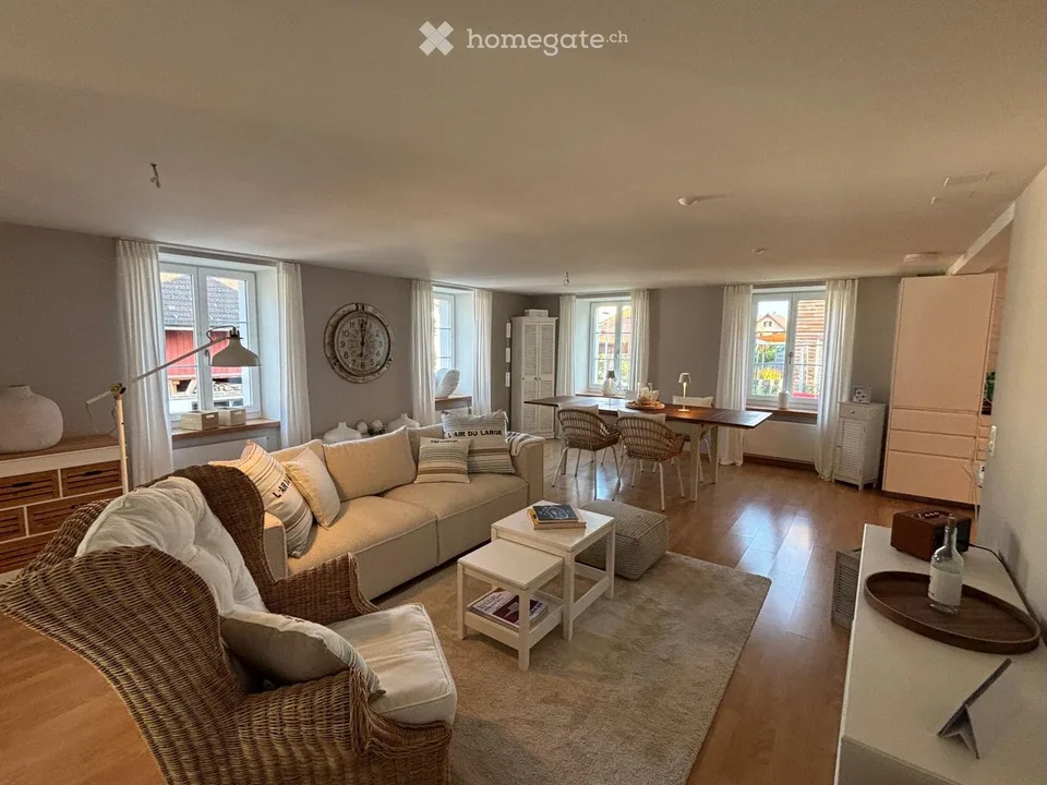 Helle Single-Wohnung im Loft-Stil per 01.09. oder n.V.